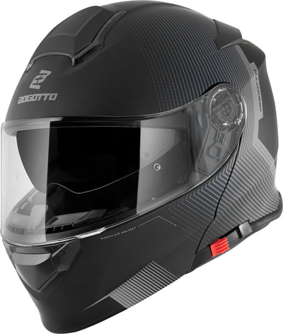 Bogotto H271 Wayke Helmet#color_black-matt-grey