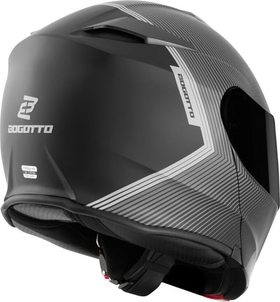 Bogotto H271 Wayke Helmet#color_black-matt-grey