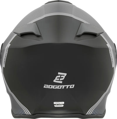 Bogotto H271 Wayke Helmet#color_black-matt-grey