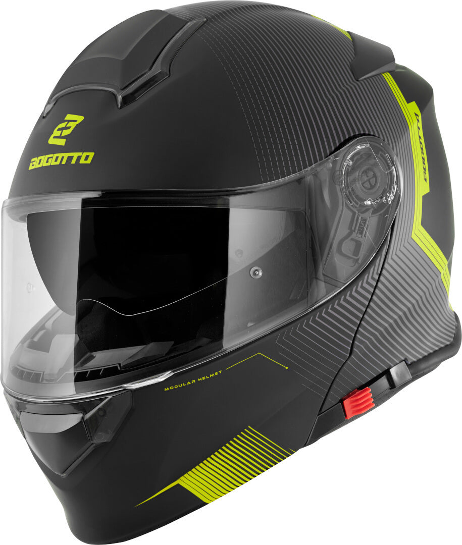 Bogotto H271 Wayke Helmet#color_black-matt-yellow