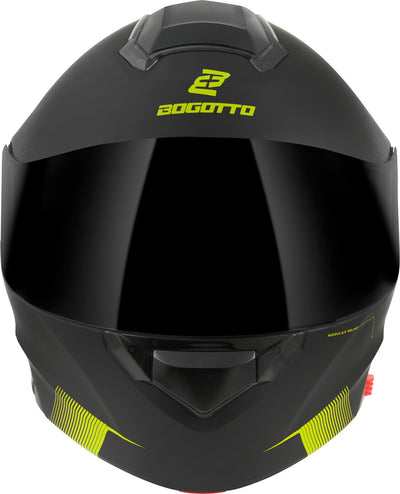 Bogotto H271 Wayke Helmet#color_black-matt-yellow