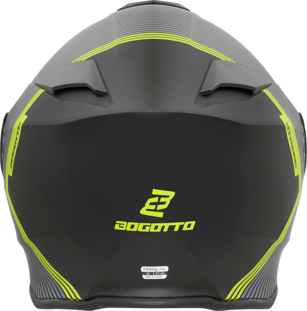 Bogotto H271 Wayke Helmet#color_black-matt-yellow