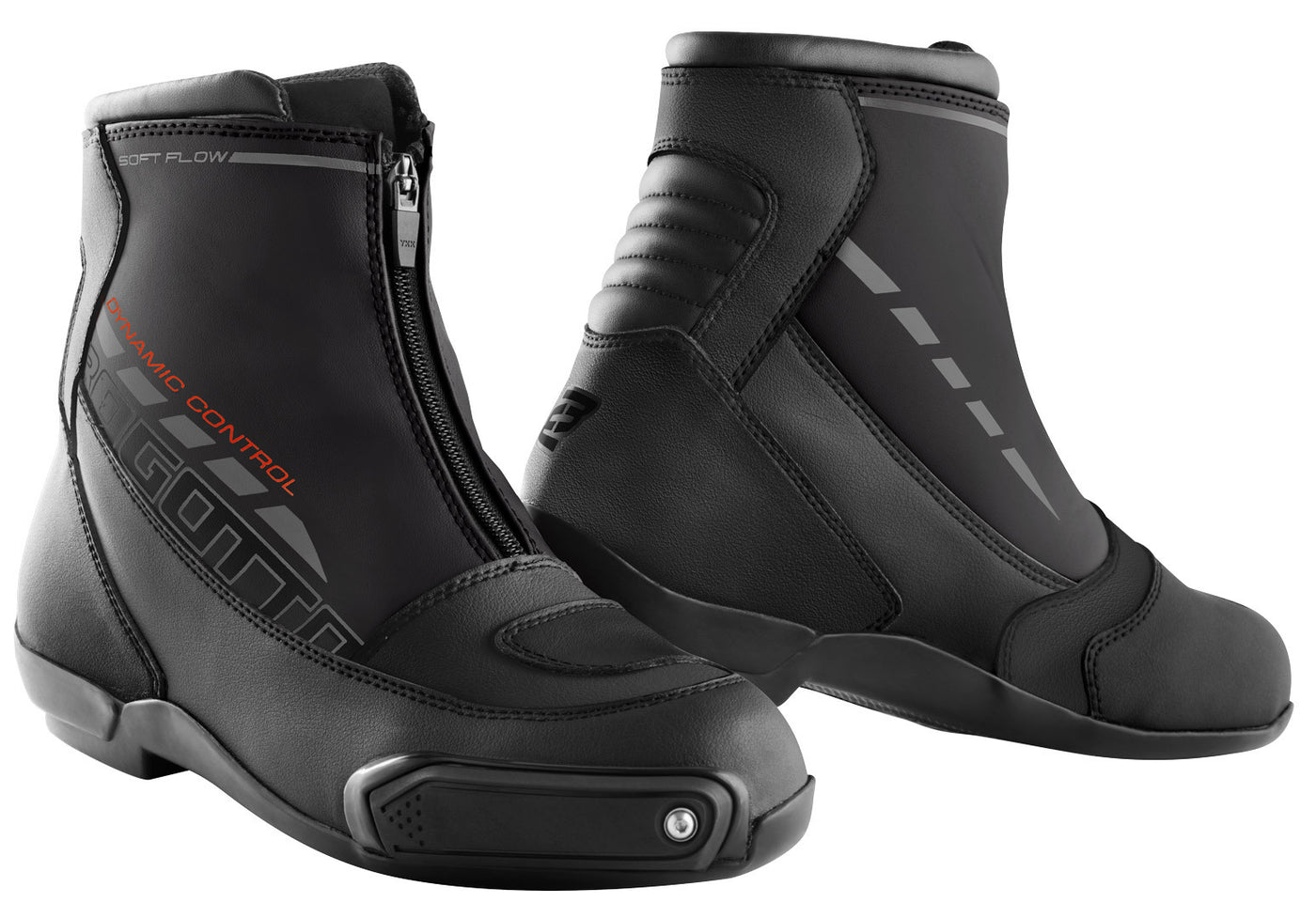 Bogotto Lap Motorcycle Shoes#color_black