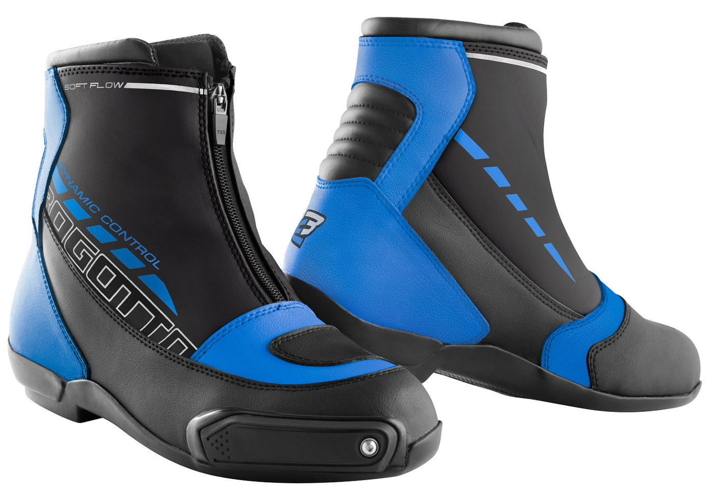 Bogotto Lap Motorcycle Shoes#color_black-blue