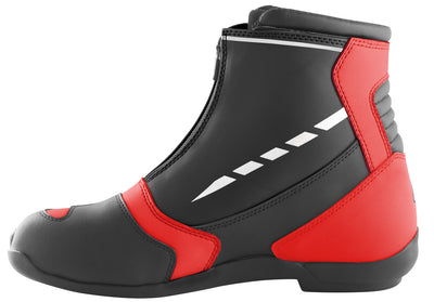 Bogotto Lap Motorcycle Shoes#color_black-red