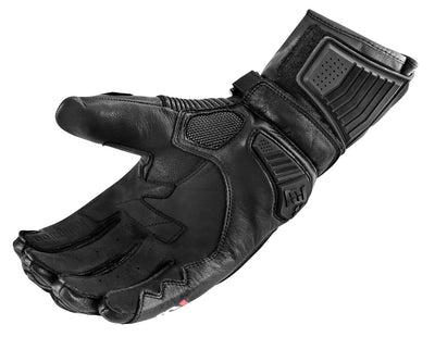 Bogotto Sugello perforated Motorcycle Gloves#color_black