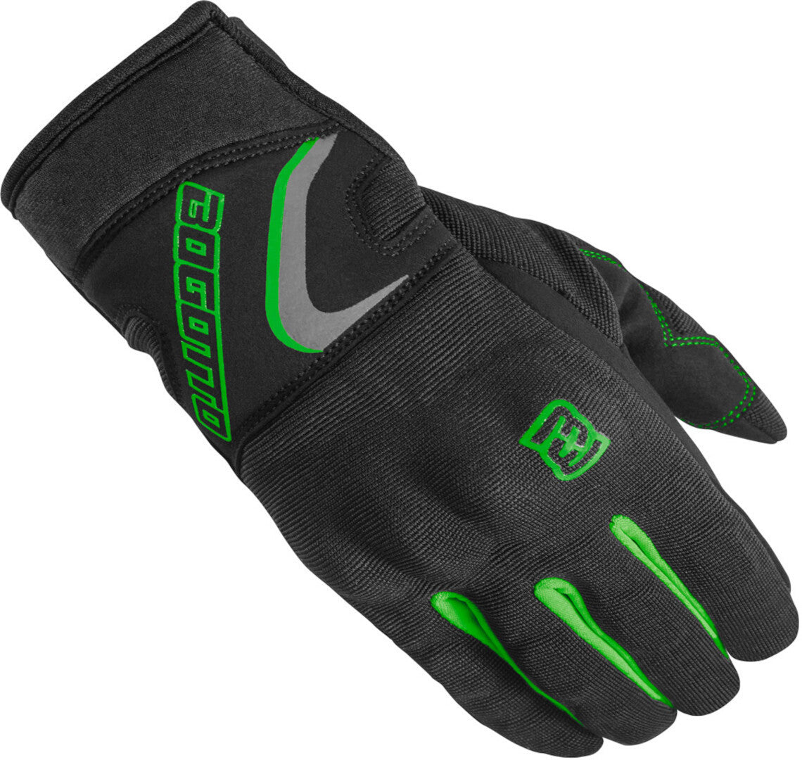 Bogotto F-ST Motorcycle Gloves#color_black-green