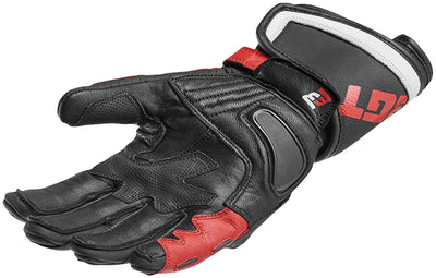Bogotto Losail Motorcycle Gloves#color_black-red-white