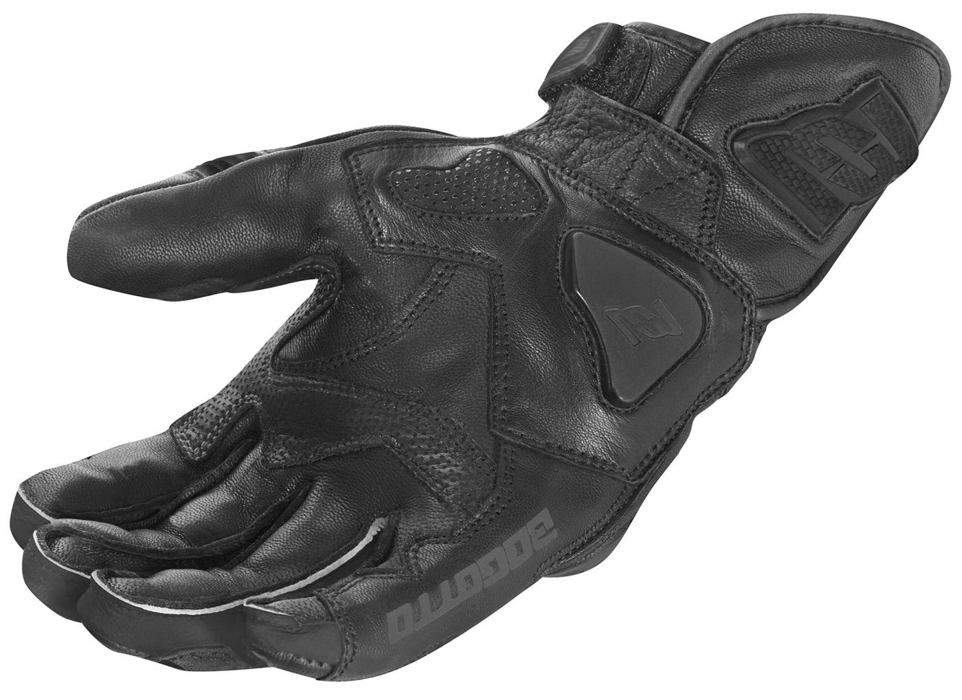 Bogotto Grand Champ Motorcycle Gloves#color_black
