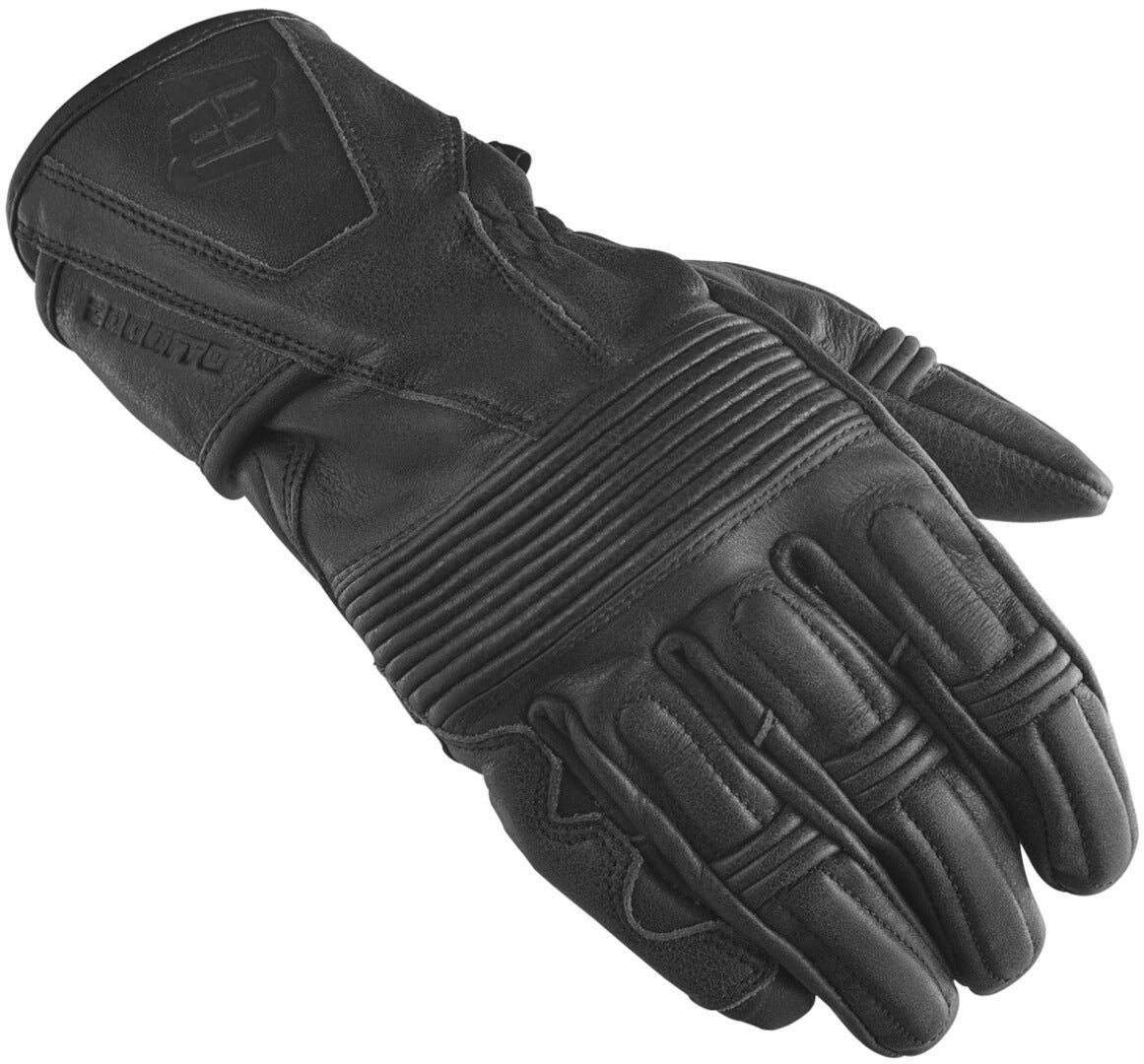 Bogotto Classic Motorcycle Gloves#color_black