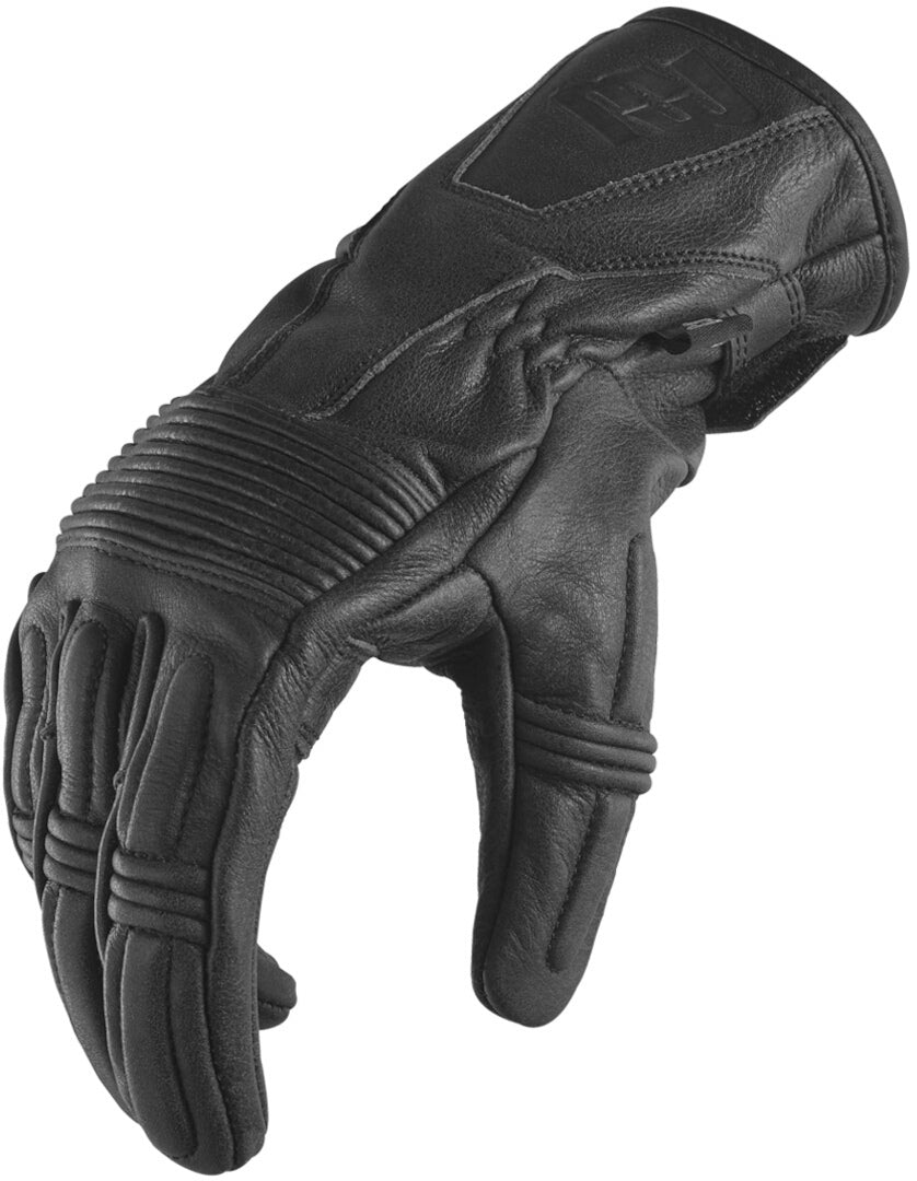 Bogotto Classic Motorcycle Gloves#color_black