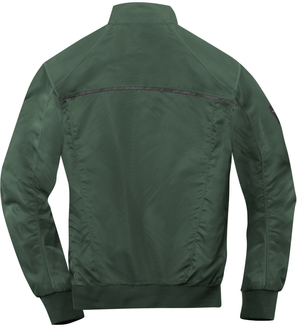 Bogotto Boston Motorcycle Textile Jacket#color_dark-green
