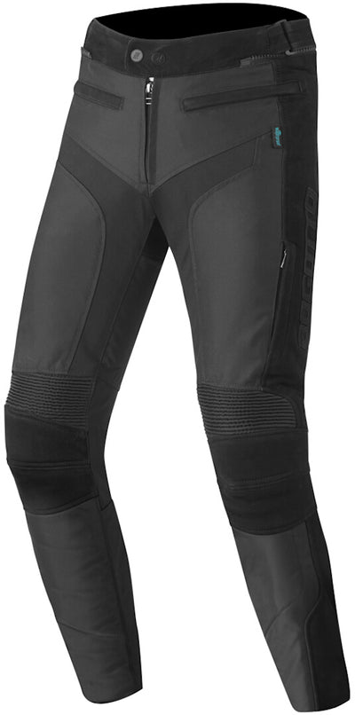 Bogotto Tek-M Waterproof Motorcycle Leather / Textile Pants#color_black