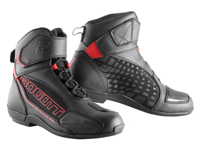 Bogotto GPX Motorcycle Shoes#color_black-red