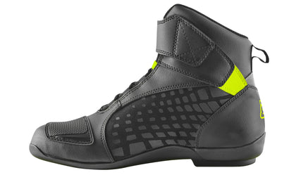 Bogotto GPX Motorcycle Shoes#color_black-yellow-fluo