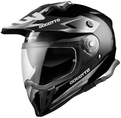 Bogotto V331 Enduro Helmet#color_black