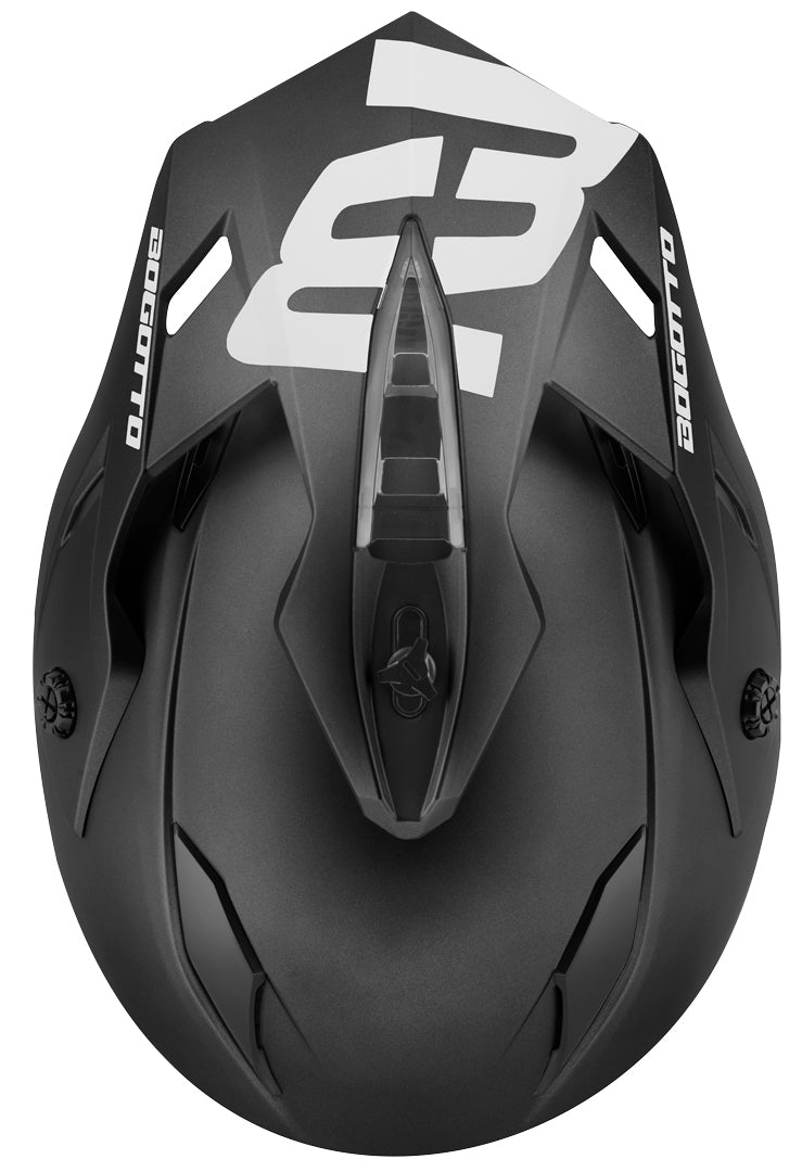 Bogotto V331 Enduro Helmet#color_black-matt