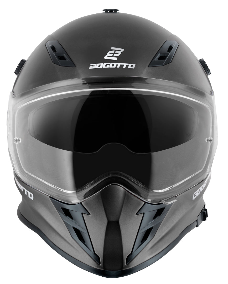 Bogotto V331 Enduro Helmet#color_black-matt