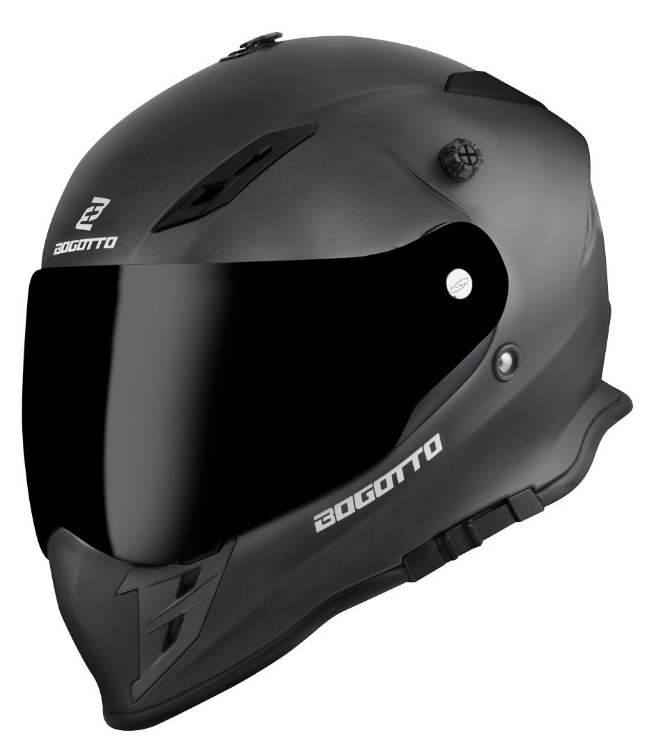 Bogotto V331 Enduro Helmet#color_black-matt