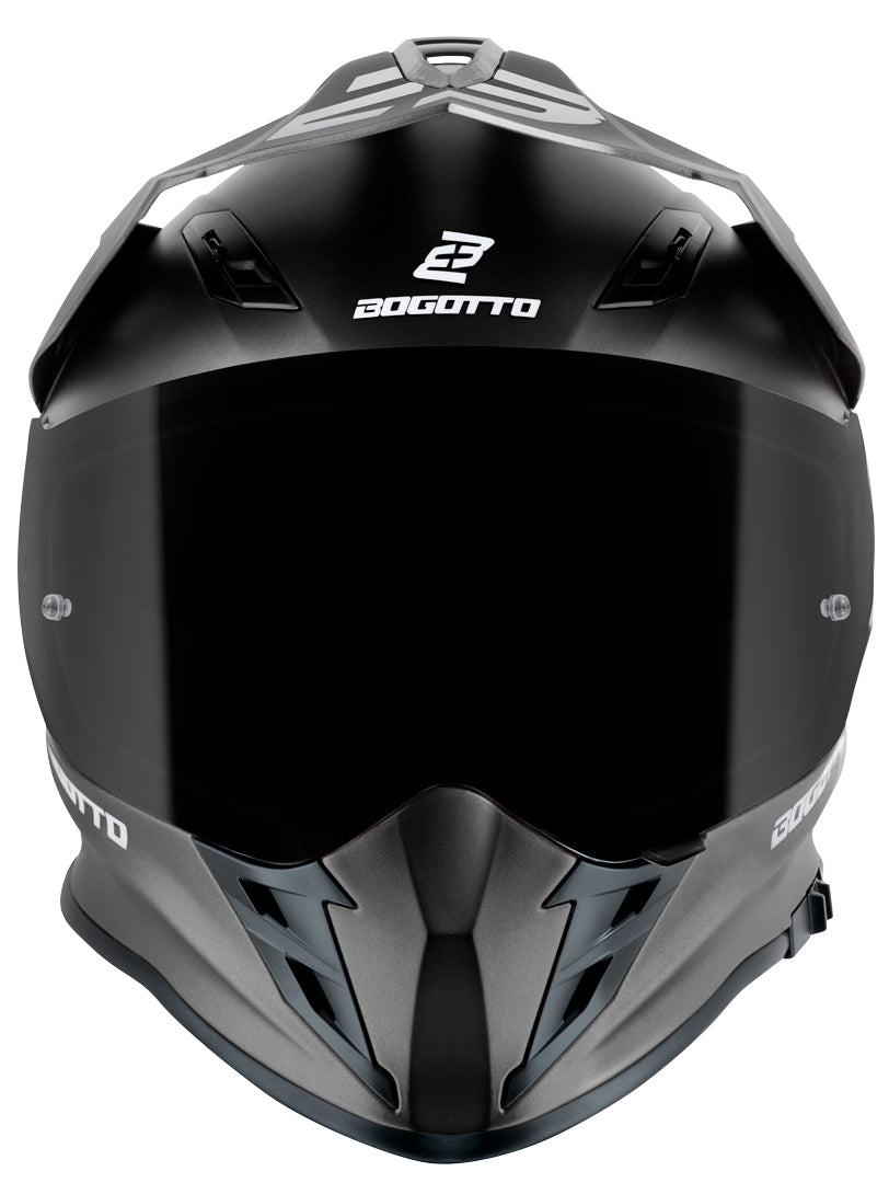Bogotto V331 Enduro Helmet#color_black-matt
