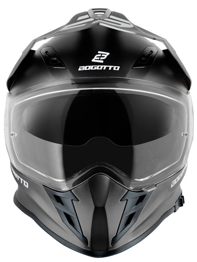 Bogotto V331 Enduro Helmet#color_black-matt
