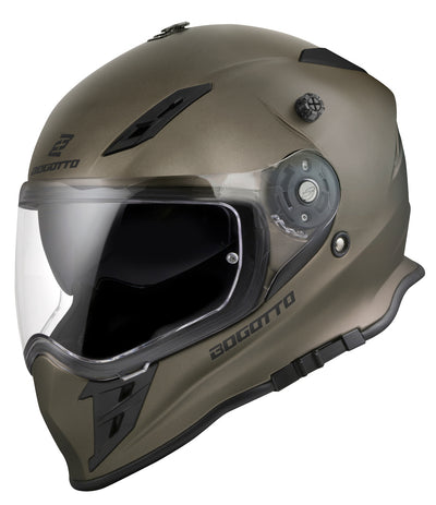 Bogotto V331 Enduro Helmet#color_brown