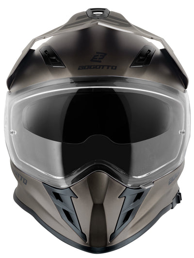 Bogotto V331 Enduro Helmet#color_brown