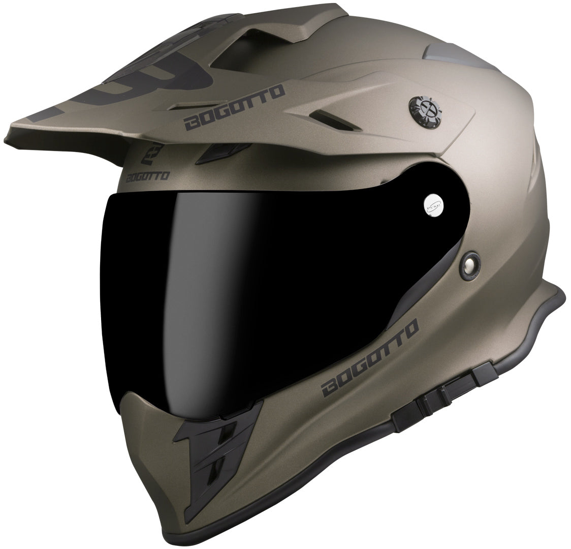 Bogotto V331 Enduro Helmet#color_brown