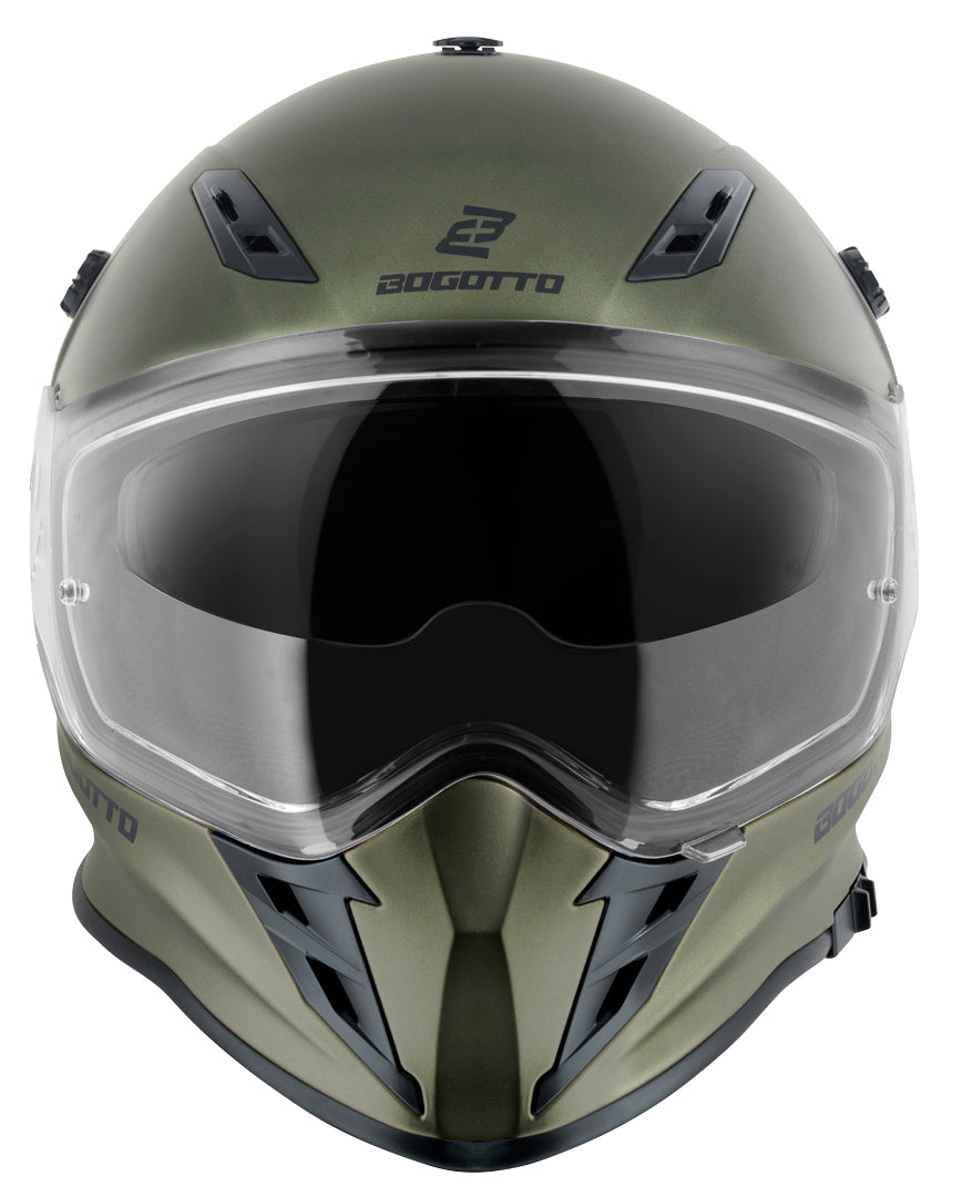 Bogotto V331 Enduro Helmet#color_green