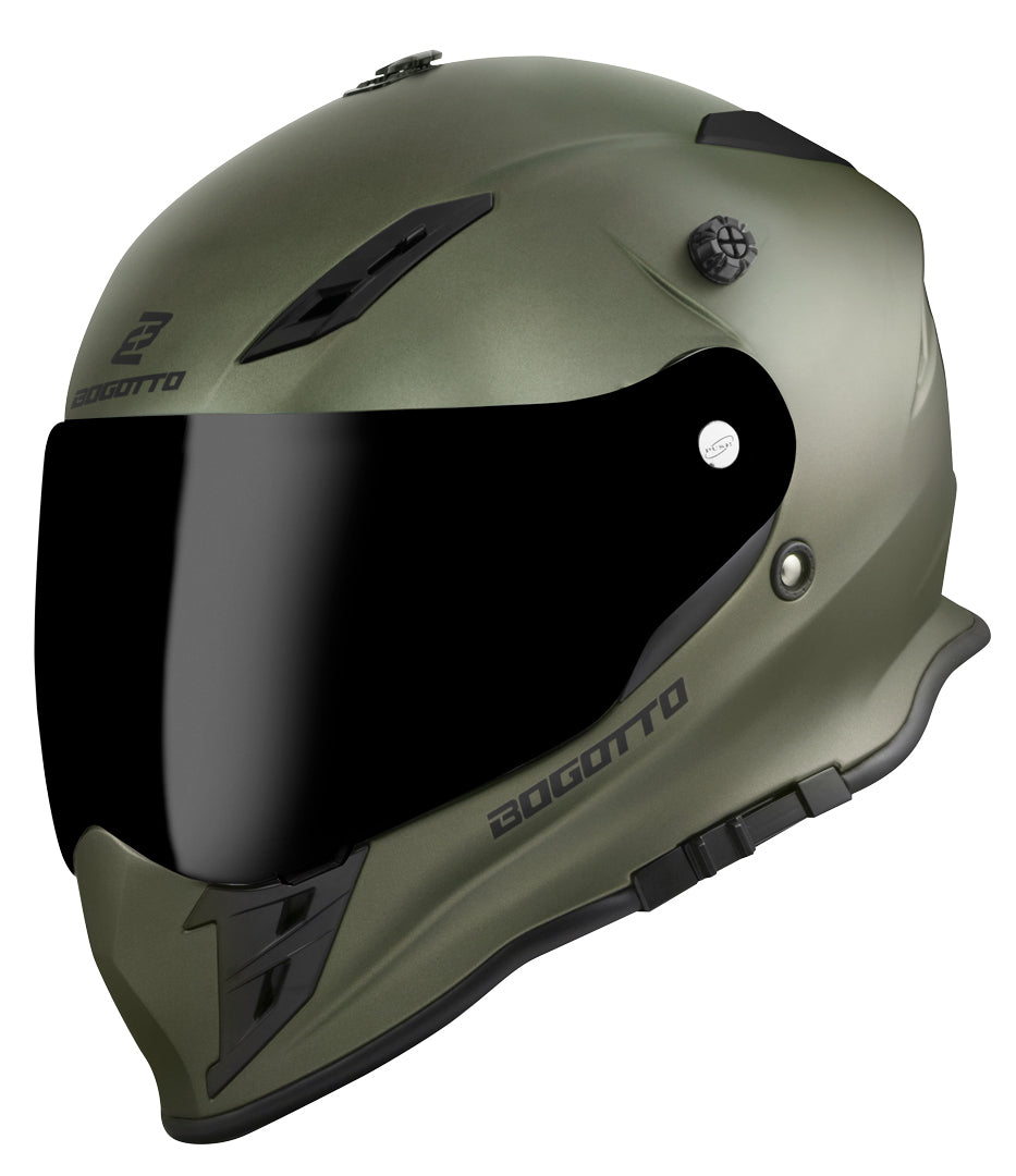 Bogotto V331 Enduro Helmet#color_green