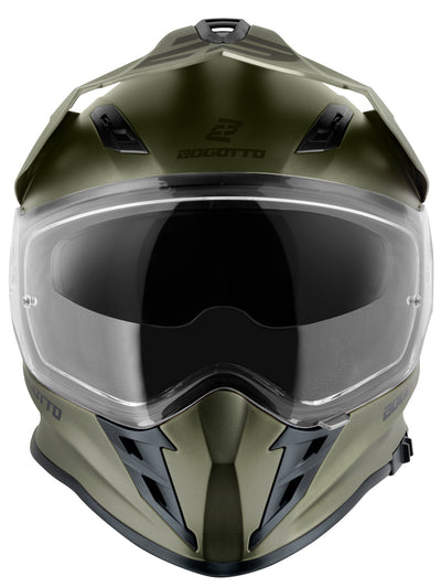 Bogotto V331 Enduro Helmet#color_green