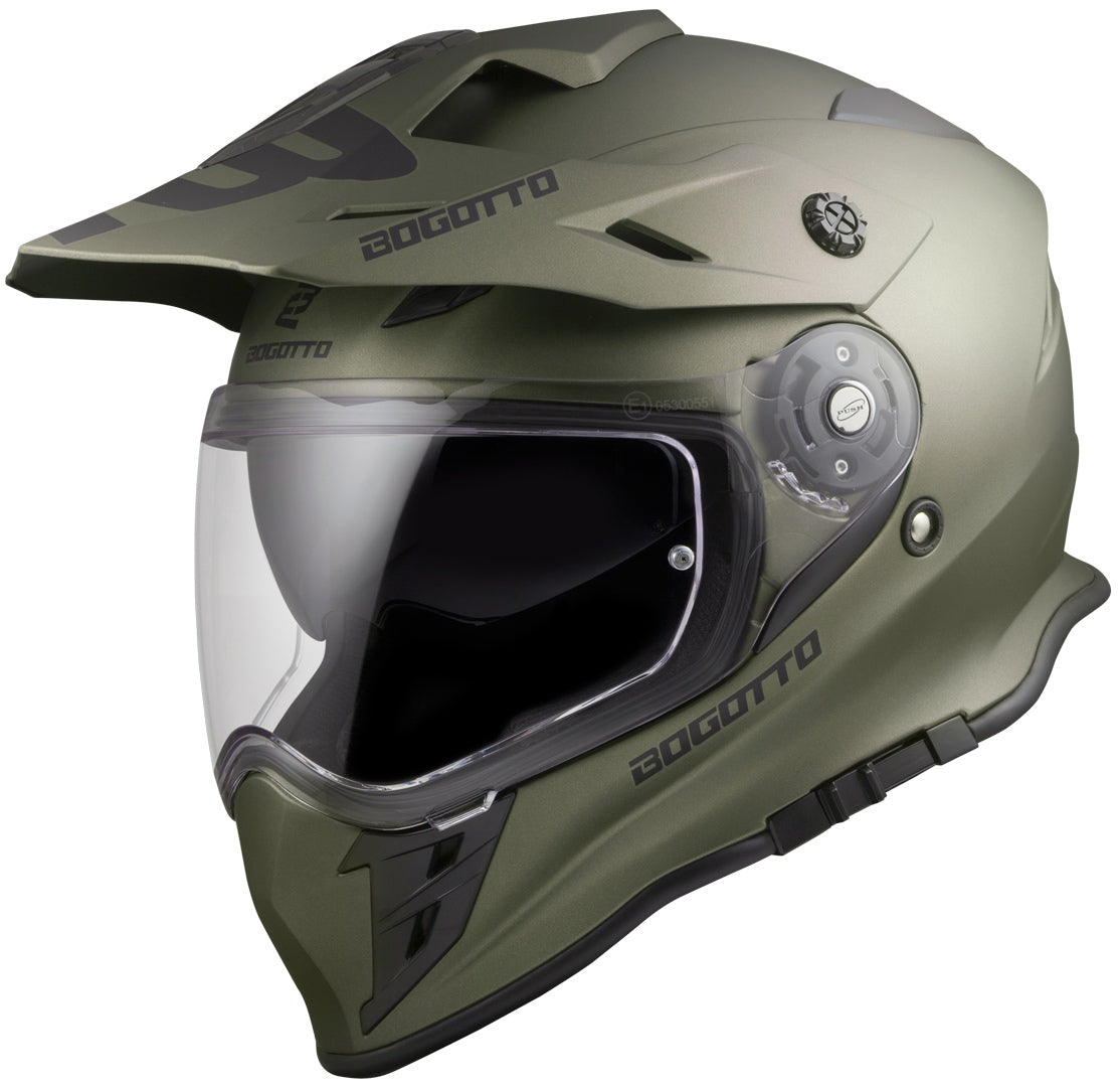 Bogotto V331 Enduro Helmet#color_green