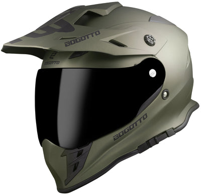 Bogotto V331 Enduro Helmet#color_green