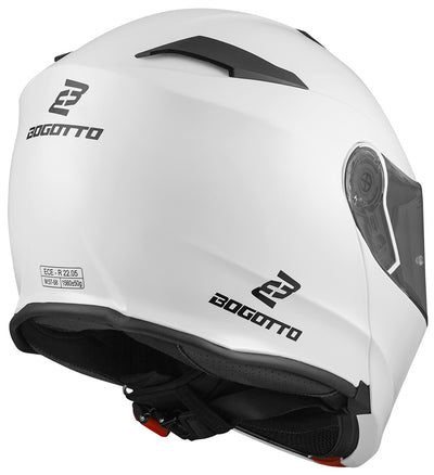 Bogotto V271 Motorcycle Helmet#color_white