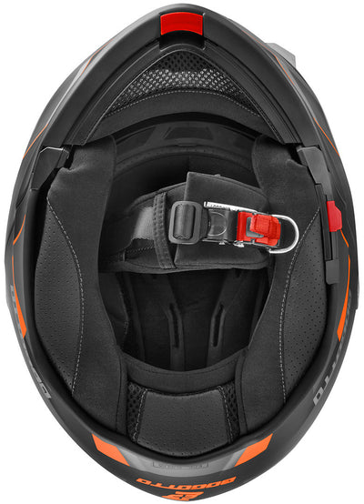 Bogotto V271 Delta Helmet#color_black-matt-orange