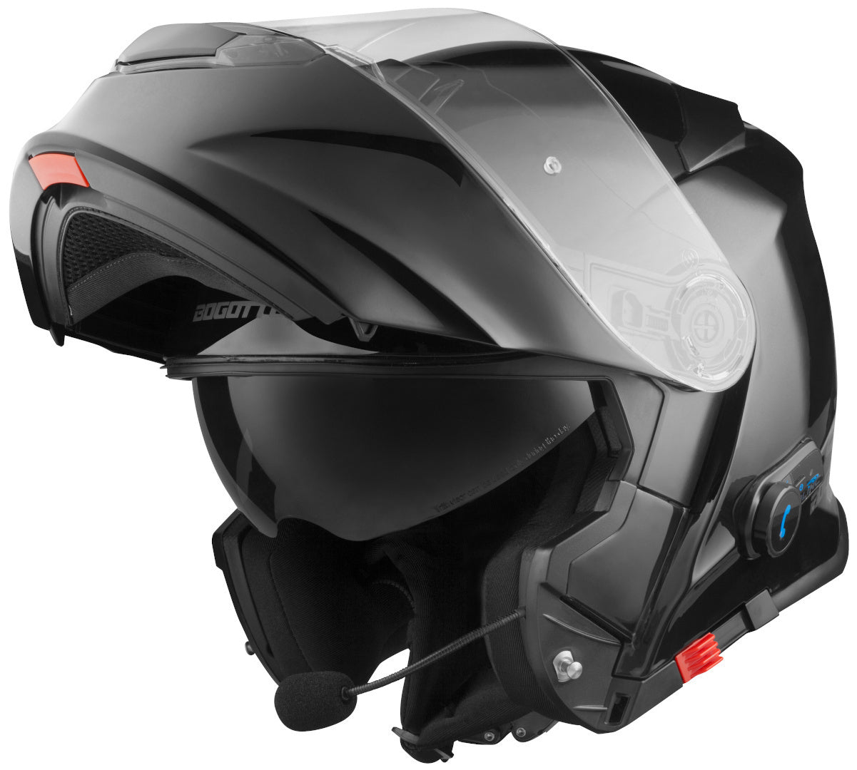 Bogotto V271 BT Bluetooth Helmet#color_black