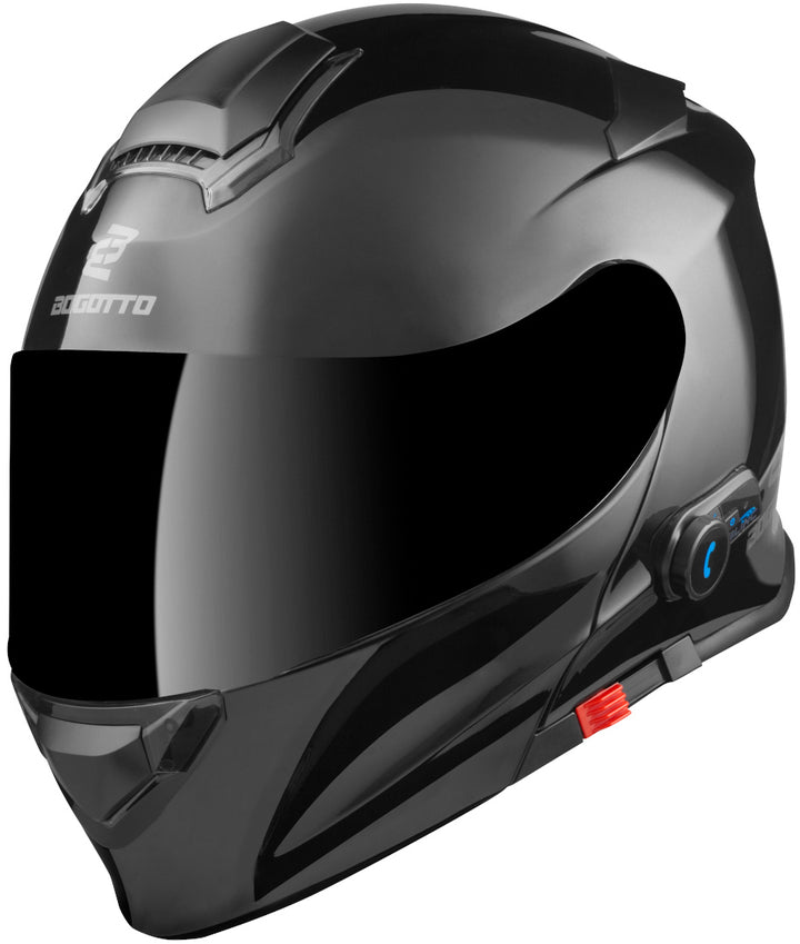bogotto v271 motorcycle helmet BT Bluetooth CE Certified Driven Dockside Folding Fat Helmet Size:XX Large