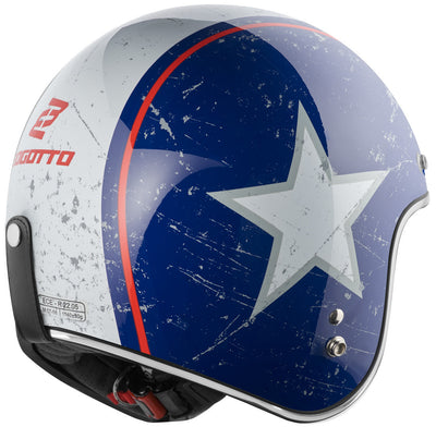 Bogotto V541 Rebel Jet Helmet#color_red-blue