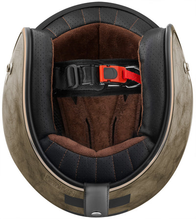 Bogotto V541 Scacco Jet Helmet#color_bronze-matt