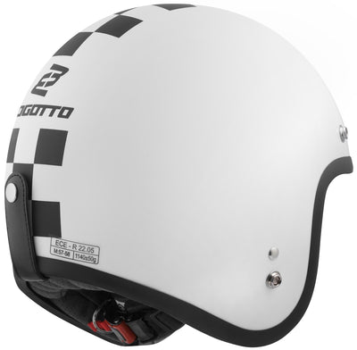 Bogotto V541 Scacco Jet Helmet#color_white-matt-black