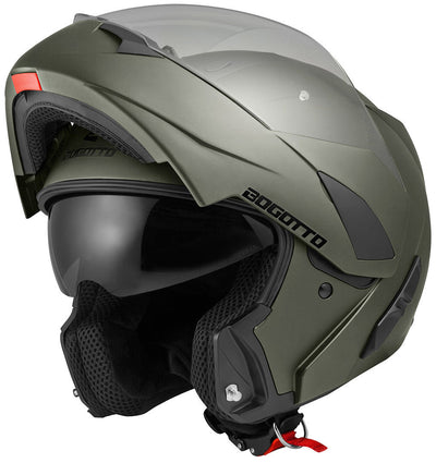 Bogotto V280 Helmet#color_green-matt