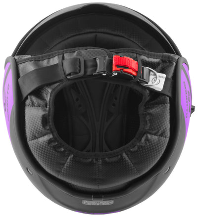 Bogotto V595 Sierra Jet Helmet#color_black-purple