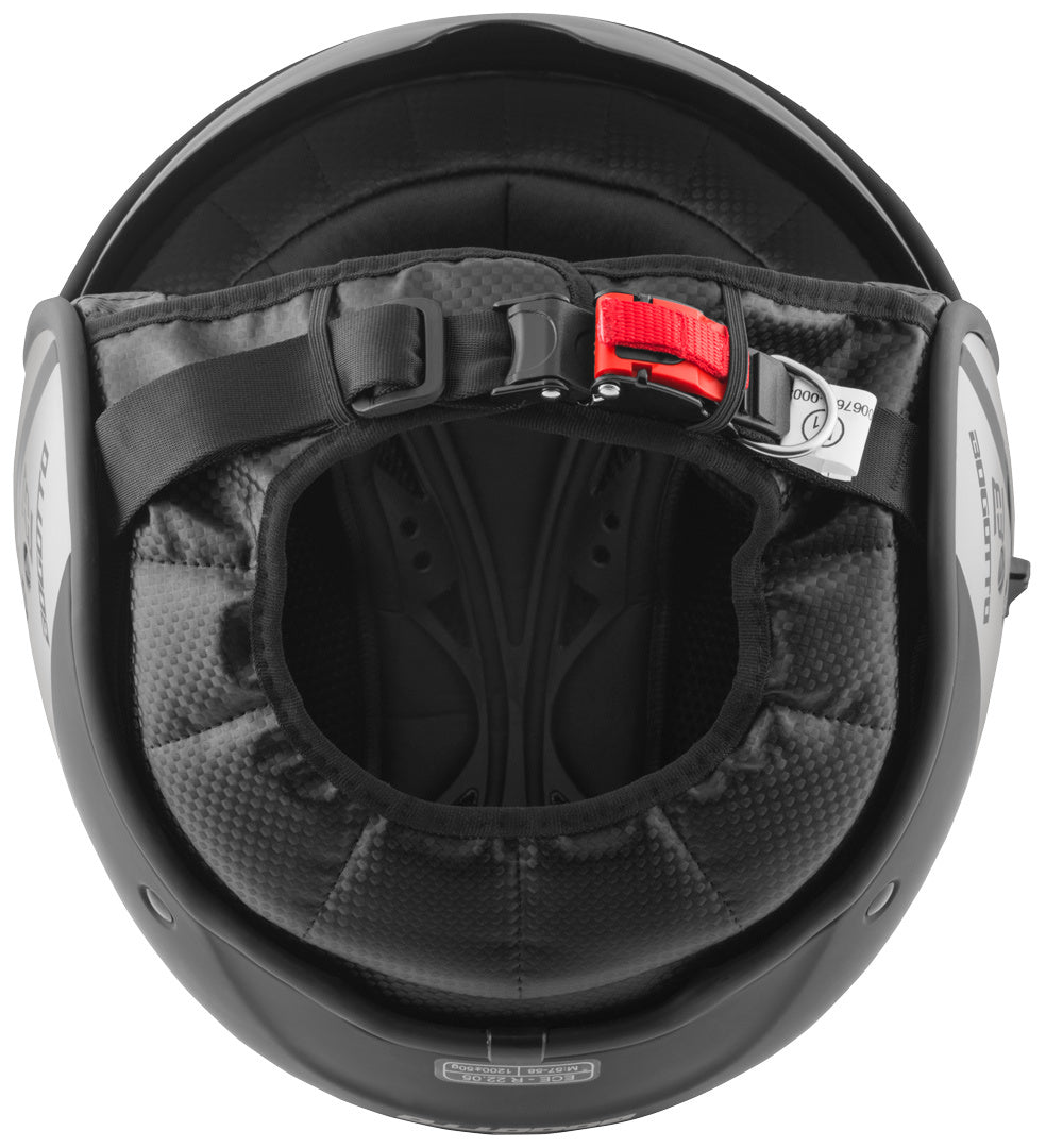 Bogotto V595 Sierra Jet Helmet#color_black-matt-grey