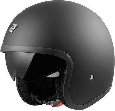 Bogotto V537 Solid Jet Helmet#color_black-matt