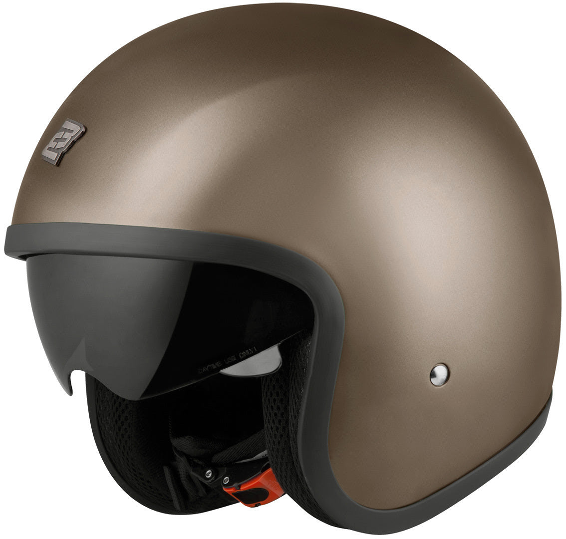 Bogotto V537 Solid Jet Helmet#color_brown
