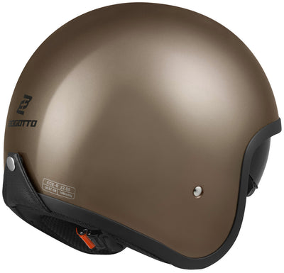 Bogotto V537 Solid Jet Helmet#color_brown
