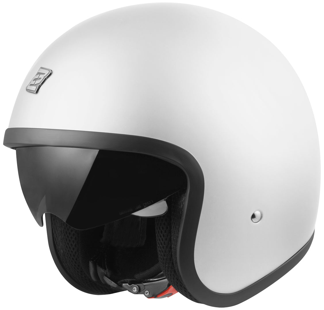 Bogotto V537 Solid Jet Helmet#color_white