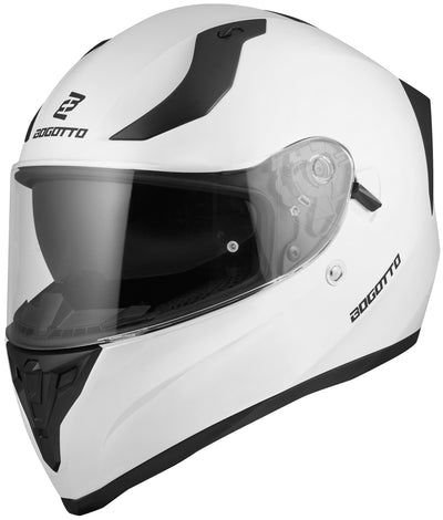 Bogotto H128 Solid Helmet#color_white