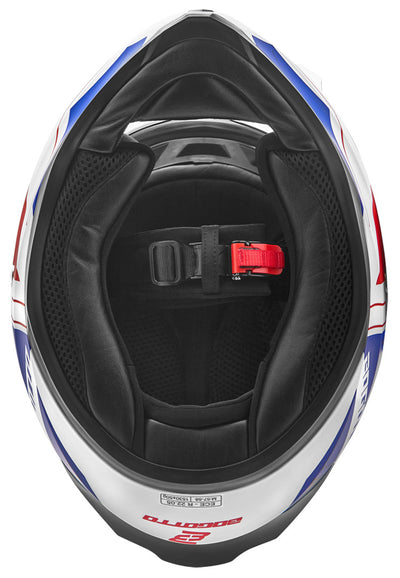 Bogotto V128 Strada Helmet#color_blue-red-white