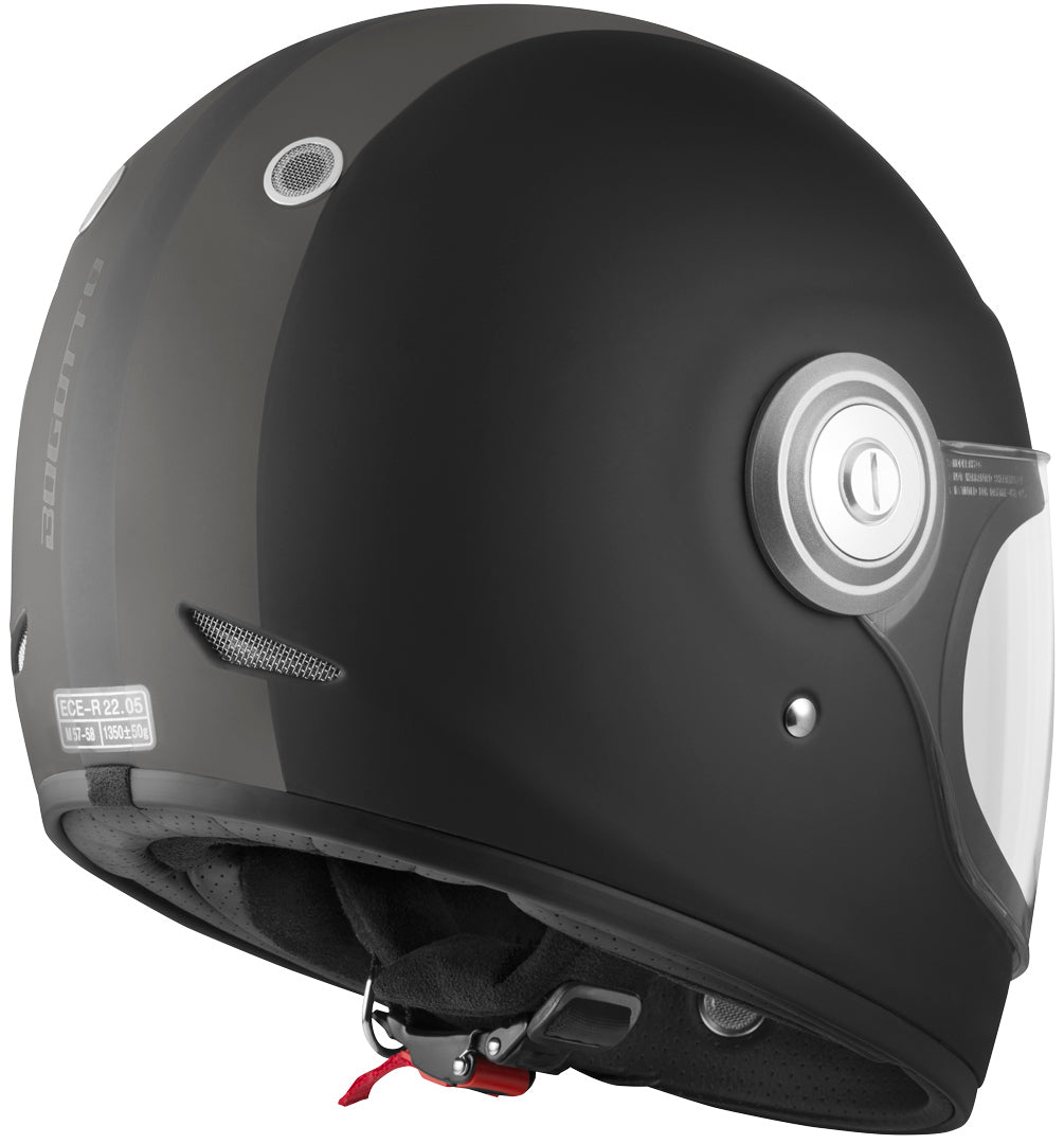 Bogotto V135 D-R2 Helmet#color_black-matt-grey